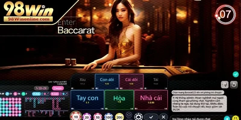 Kinh nghiệm cá cược Baccarat