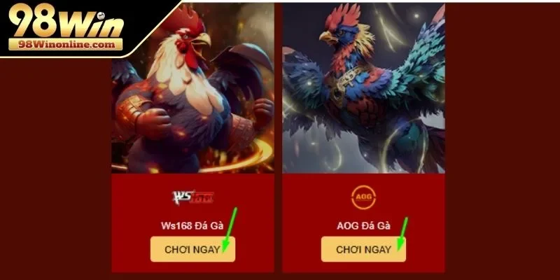 Cách tham gia đá gà 98WIN