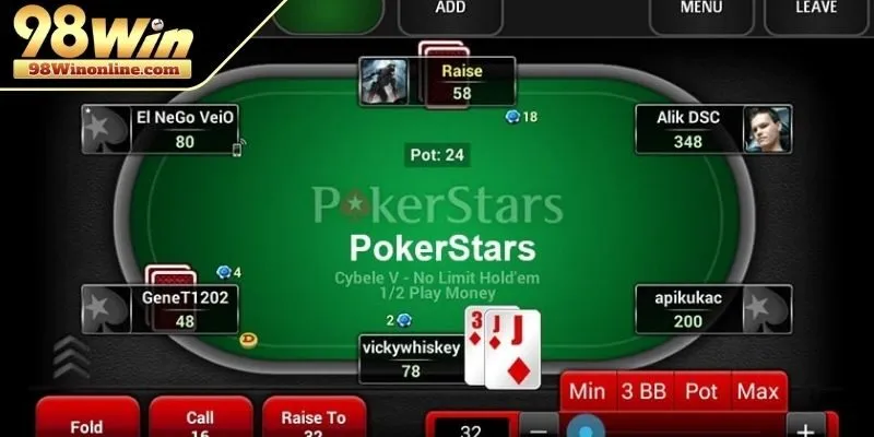 Thông tin về game bài Poker 98WIN cho anh em mới 