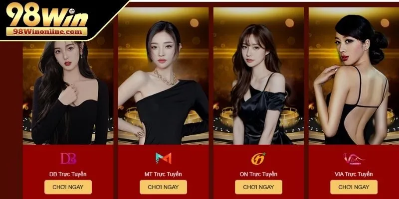 Sòng bài trực tuyến với dealer thật