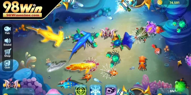 Tận dụng điểm yếu của cá để hạ gục