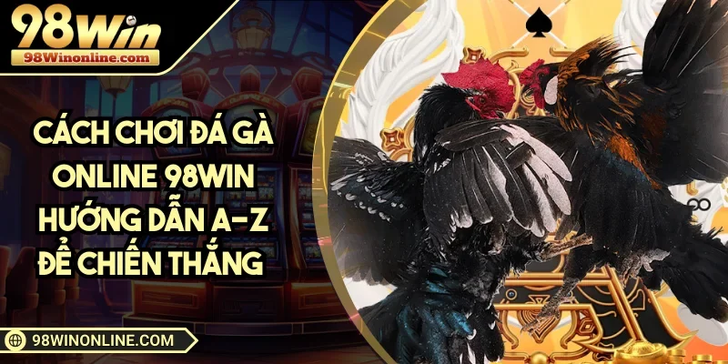 Với cách chơi đá gà online tại 98WIN